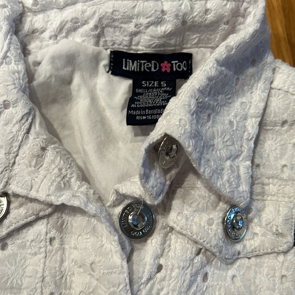 Limited too size 5 vintage vest good condition - Picture 2 of 2